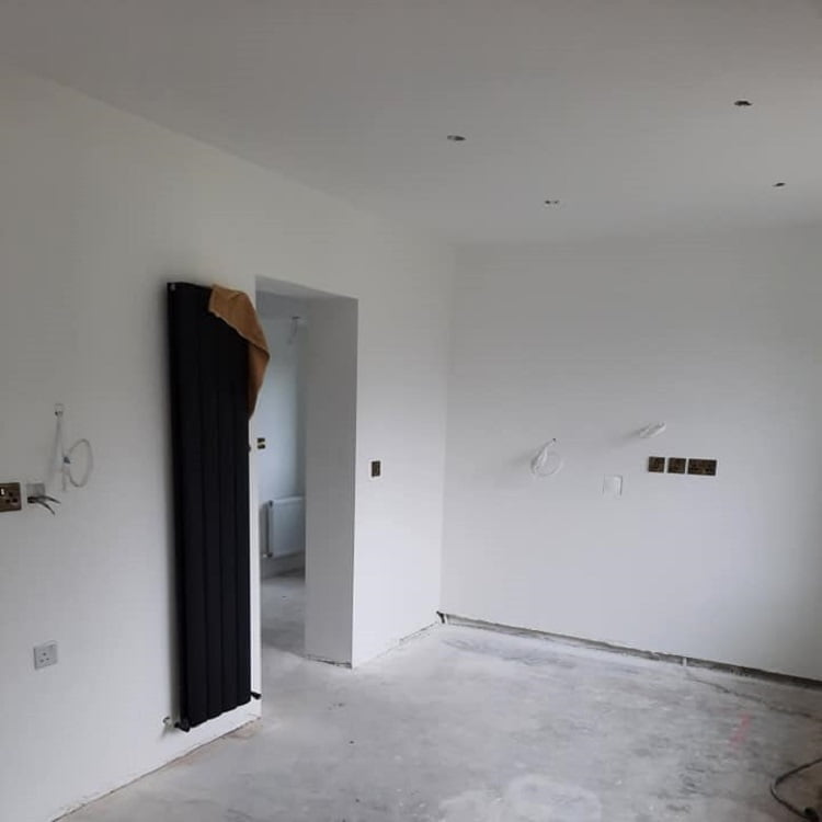 Internal plastering - Kitchen